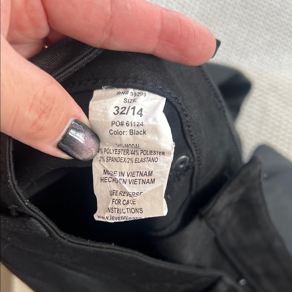 Level 99 Charcoal Denim Jeans - Picture 6 of 13